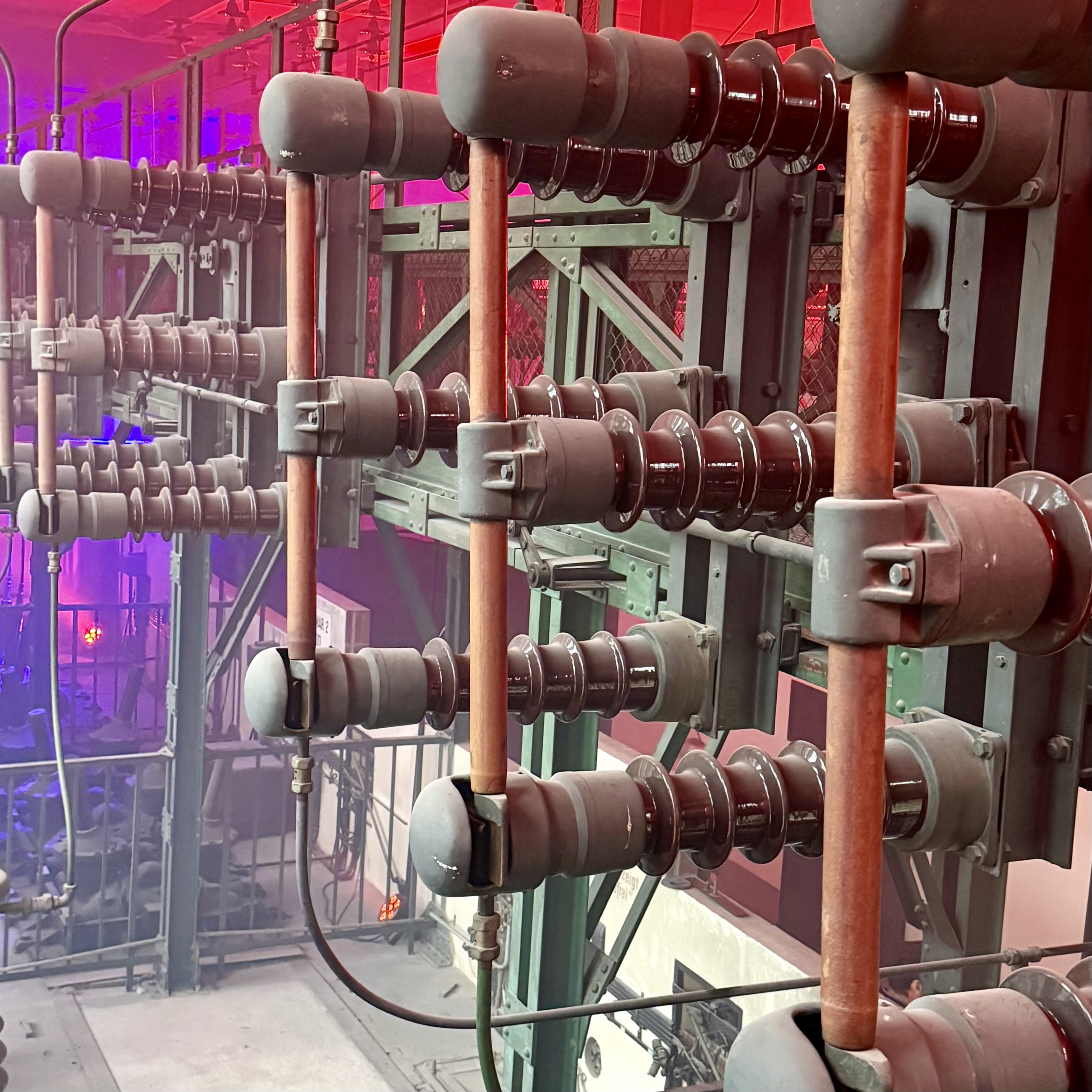 historischer Umspannungstransformator