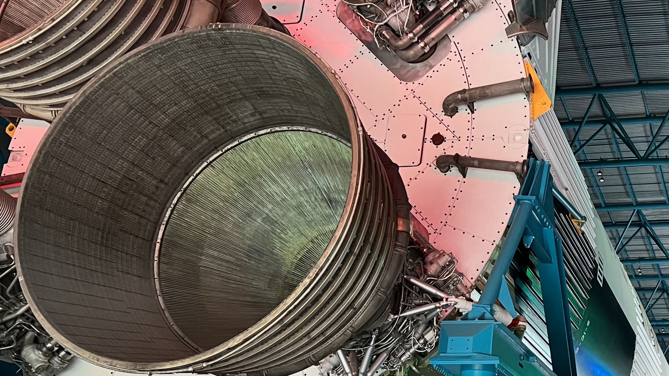 Innovation in Deutschland: Triebwerk einer Saturn V Rakete